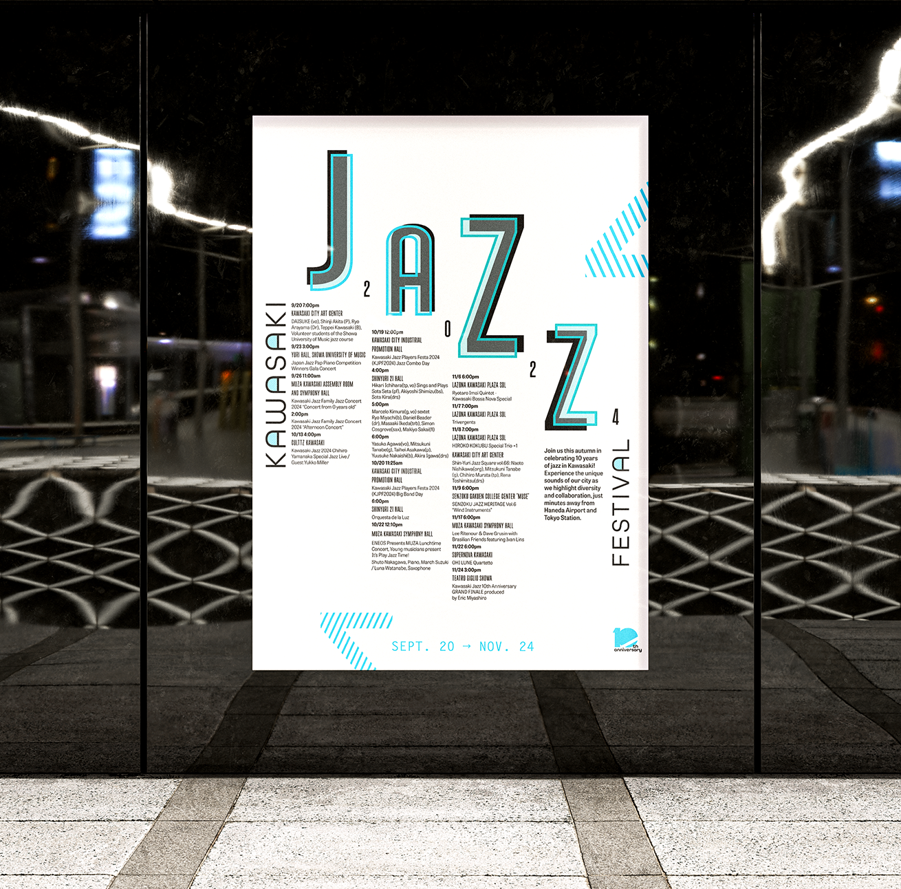 Kawasaki Jazz Festival Poster
